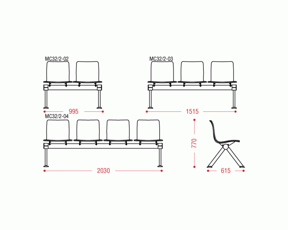 Многоместная секция Вектор PL МС31/2