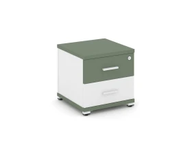 Тумба приставная 2 ящ. CN.TUP-001 W 420x420x416 Концепт / Concept images