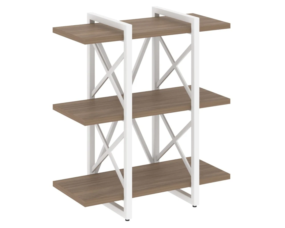 Стеллаж на регулируемых опорах - 3 полки V 800х400х910 Лофт / Loft