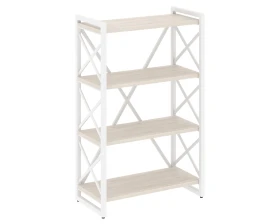 Стеллаж на регулируемых опорах - 4 полки 800х400х1280 Лофт / Loft images