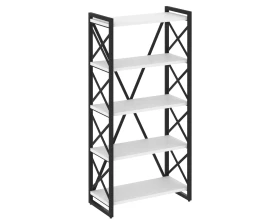 Стеллаж на регулируемых опорах - 5полок 800х400х1650 Лофт / Loft images