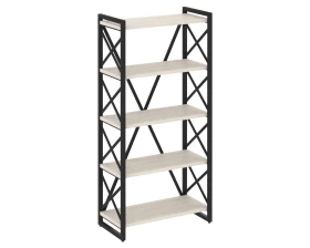 Стеллаж на регулируемых опорах - 5полок 800х400х1650 Лофт / Loft images