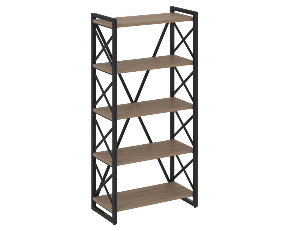 Стеллаж на регулируемых опорах - 5полок 800х400х1650 Лофт / Loft