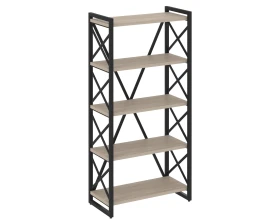 Стеллаж на регулируемых опорах - 5полок 800х400х1650 Лофт / Loft images