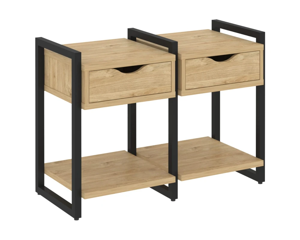 Тумба на регульруемых опорах наборная. Вариант №1 970х460х719 Лофт / Loft