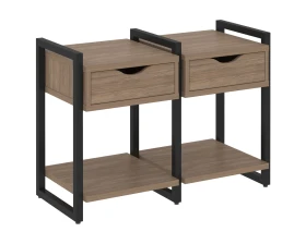 Тумба на регульруемых опорах наборная. Вариант №1 970х460х719 Лофт / Loft images