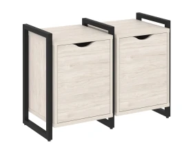 Тумба на регульруемых опорах наборная. Вариант №2 970х460х719 Лофт / Loft images