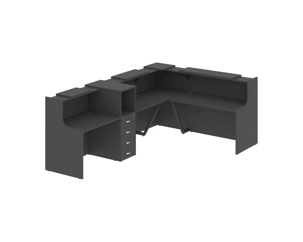 Ресепшн K-30 2168x3151x1187 Оникс / Onix