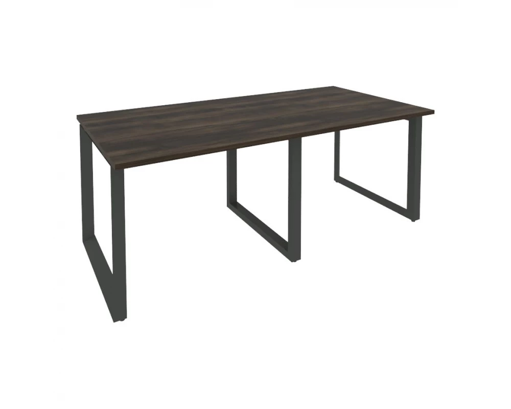 Стол переговорный (2 столешницы) на О-образном м/к 1960x980x750 Onix