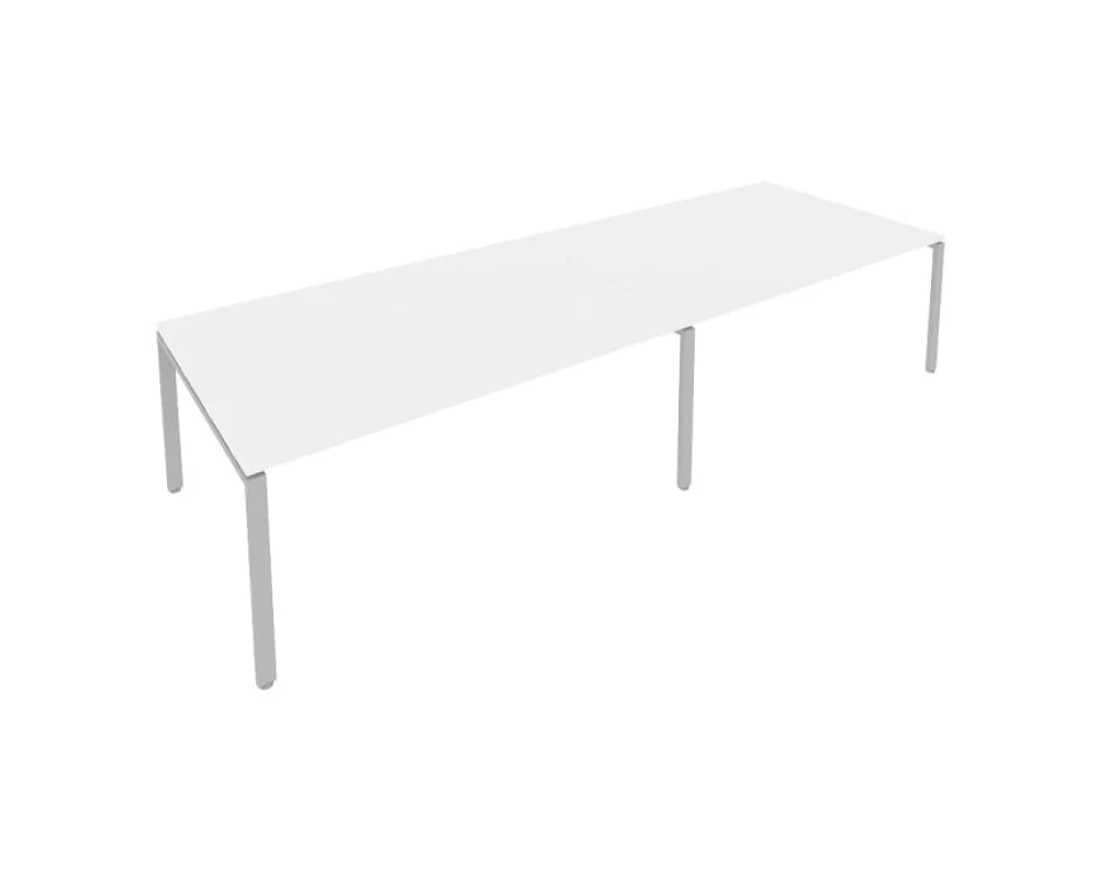 Переговорный стол (2 столешницы) на П-образном м/к 360x123,5x75 Метал Систем / Metal System