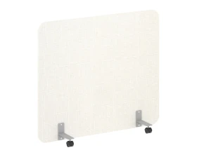 Перегородка на металлических опорах, на роликах 1360x18x1200 Р-лайн софт / R-line soft images