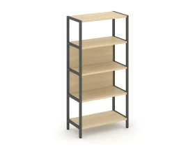 Односекционный стеллаж четырехярусный 810х400х1613 Шелф Систем / Shelf System images