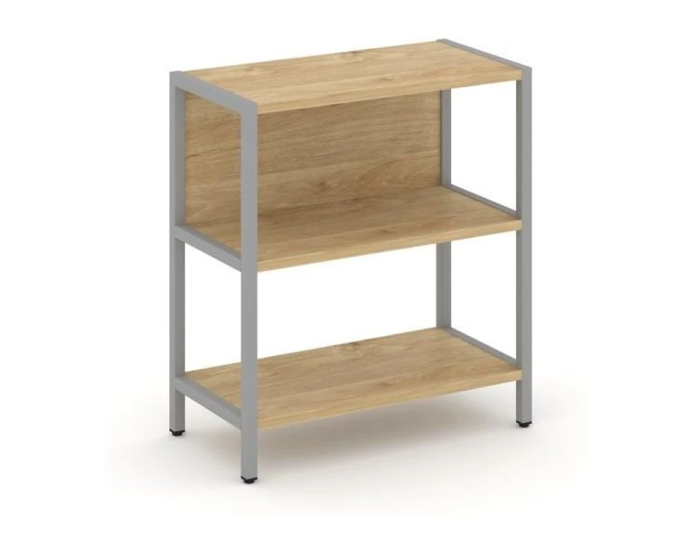 Односекционный стеллаж двухярусный 810х400х879 Шелф Систем / Shelf System