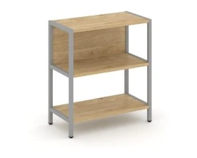 Односекционный стеллаж двухярусный 810х400х879 Шелф Систем / Shelf System images