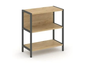 Односекционный стеллаж двухярусный 810х400х879 Шелф Систем / Shelf System images