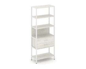 Односекционный стеллаж пятиярусный с ящиками 810х400х1980 Шелф Систем / Shelf System images