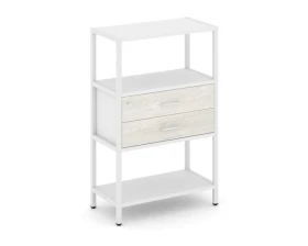 Односекционный стеллаж трехярусный с ящиками 810х400х1246 Шелф Систем / Shelf System images