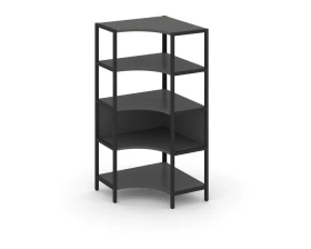 Односекционный угловой стеллаж четырехярусный 810х810х1613 Шелф Систем / Shelf System images