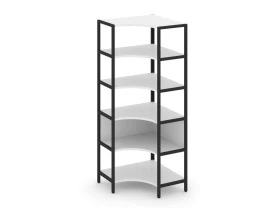 Односекционный угловой стеллаж пятиярусный 810х810х1980 Шелф Систем / Shelf System images