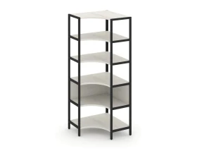 Односекционный угловой стеллаж пятиярусный 810х810х1980 Шелф Систем / Shelf System images