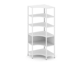 Односекционный угловой стеллаж пятиярусный 810х810х1980 Шелф Систем / Shelf System images