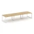 Тиквуд светлый/Белый