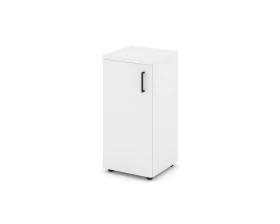 Шкаф низкий узкий левый закрытый 400x400x833 Стайл Проджект / Style Project images