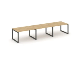 Стол переговорный на О-образном каркасе 50 мм 4410x980x750 Стайл Проджект / Style Project images