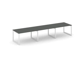 Стол переговорный на О-образном каркасе 50 мм 4410x980x750 Стайл Проджект / Style Project images