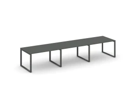 Стол переговорный на О-образном каркасе 60 мм 4410x980x750 Стайл Проджект / Style Project images
