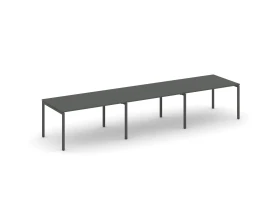 Стол переговорный на П-образном каркасе 40 мм 4410x980x750 Стайл Проджект / Style Project images