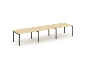 Стол переговорный на П-образном каркасе 50 мм 4410x980x750 Стайл Проджект / Style Project images