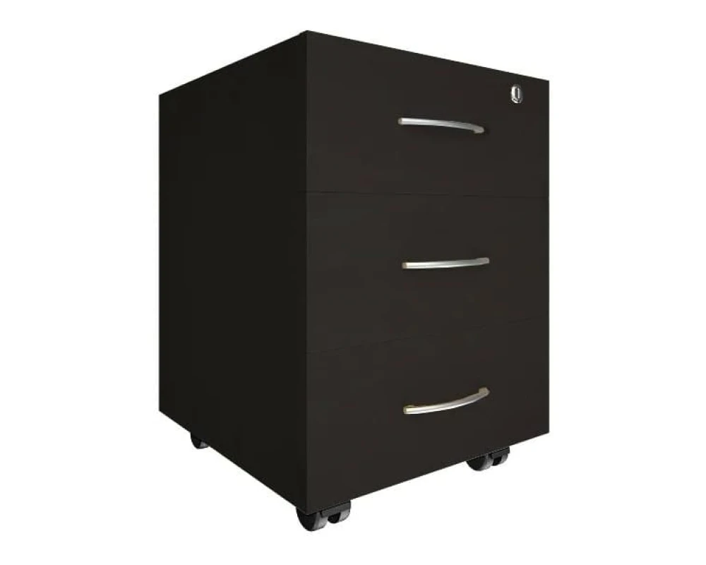 Тумба подкатная 3 ящика с замком Нова С / Nova S