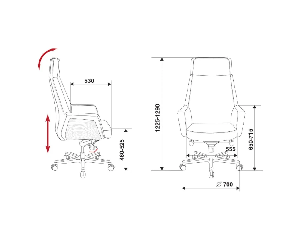 Кресло Бюрократ АНТОНИО / ANTONIO
