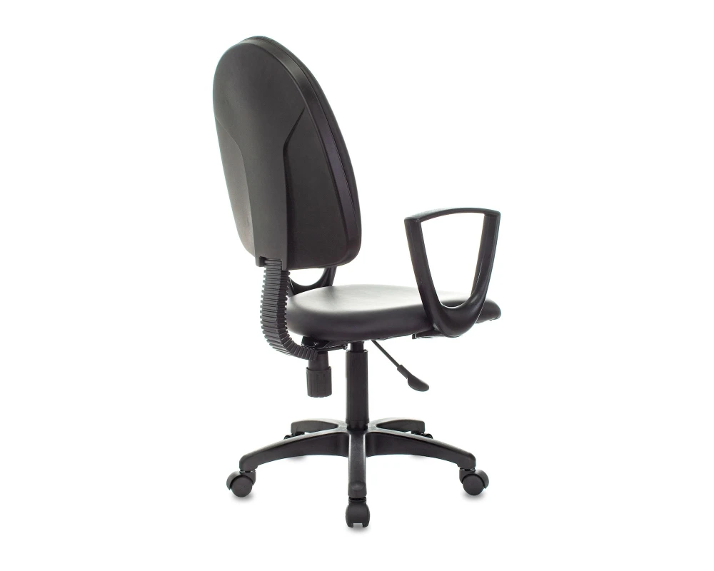 Кресло Бюрократ CH-1300N/OR-16 Экокожа, Черный