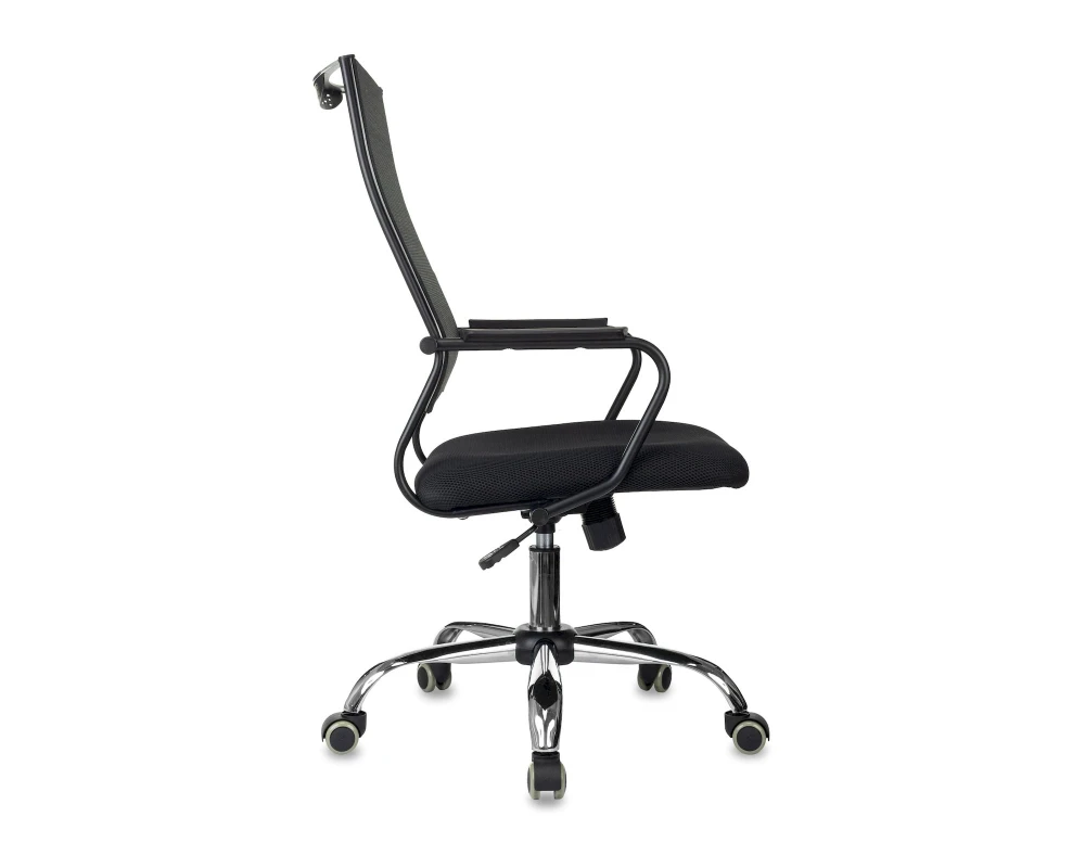 Кресло Бюрократ CH BALANCE SL Сетка/ Ткань, Черный