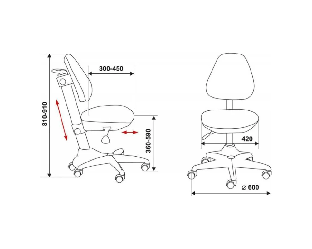 Кресло Бюрократ KD-2