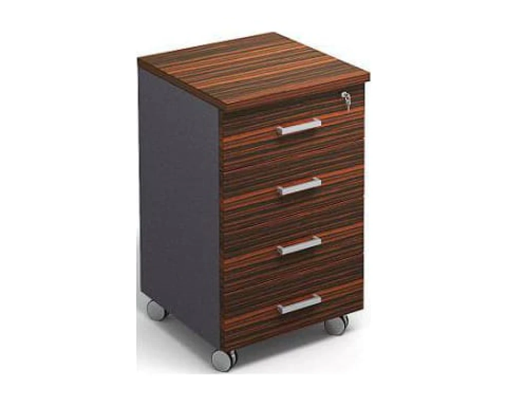 Тумба подкатная 4х секционная L45xS45xH63 Venezia