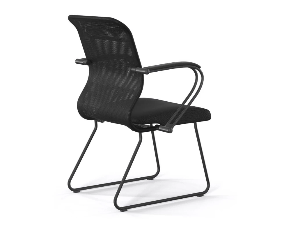 Кресло ErgoLife S 8 M4-8K F57 (подл.2) Сетка/Ткань, Черный