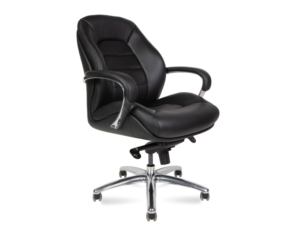 Кресло Norden Порше / Porsche LB Натуральная кожа, Черный