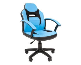 Кресло CHAIRMAN ТИН (Kids) 110 Черный пластик (black) images
