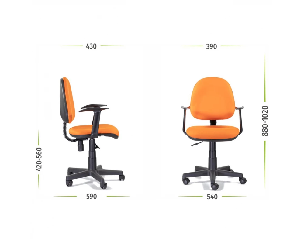 Кресло Метро Т-01 ПВМ пластик