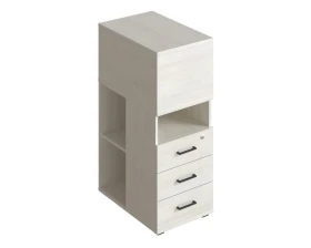 Тумба приставная с надстройкой ФПЛ+ФНС-4 Форма images